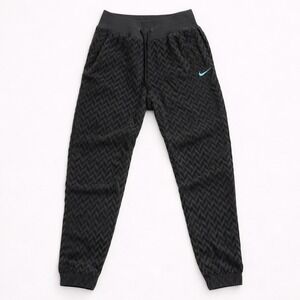 Nike Sportswear Modern Everyday Joggers Womens XS Green Textured Chevron Pants